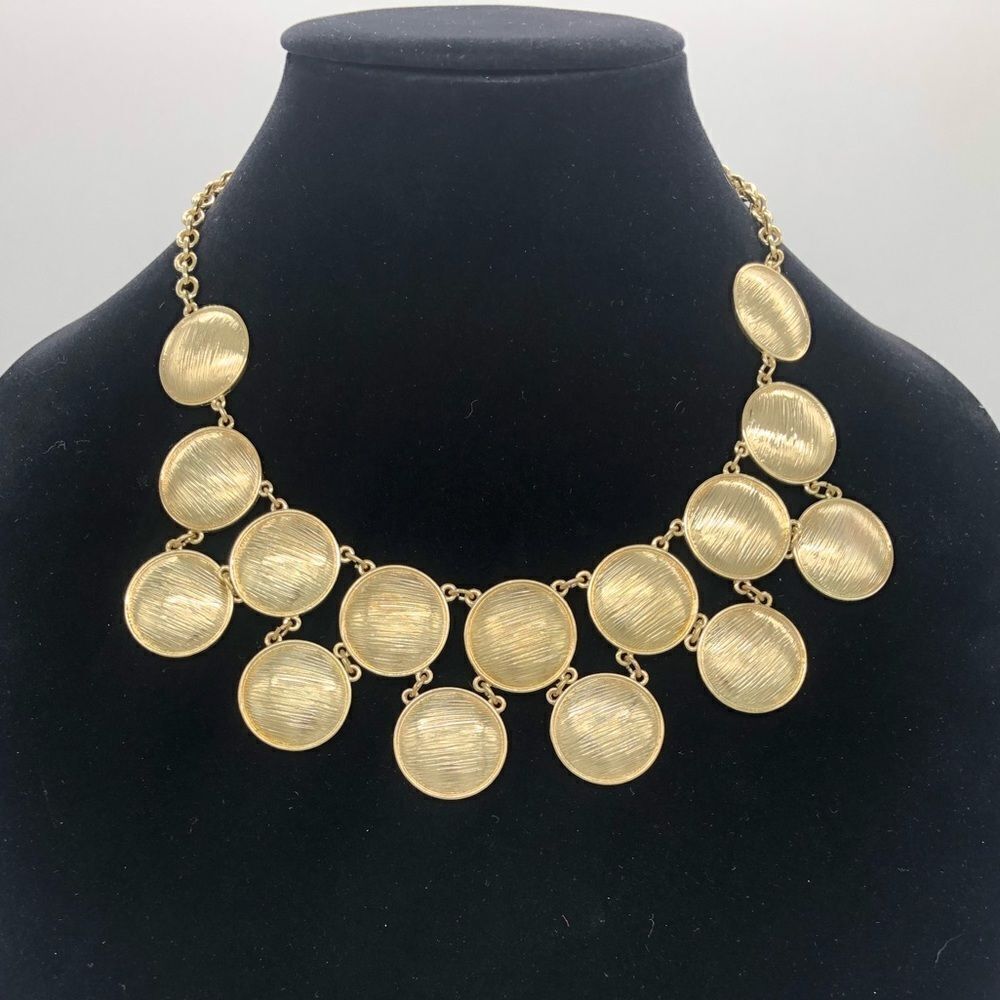 Anna &ย Ava Medallion Statement Necklace